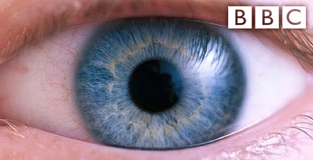 Blue eyeball image