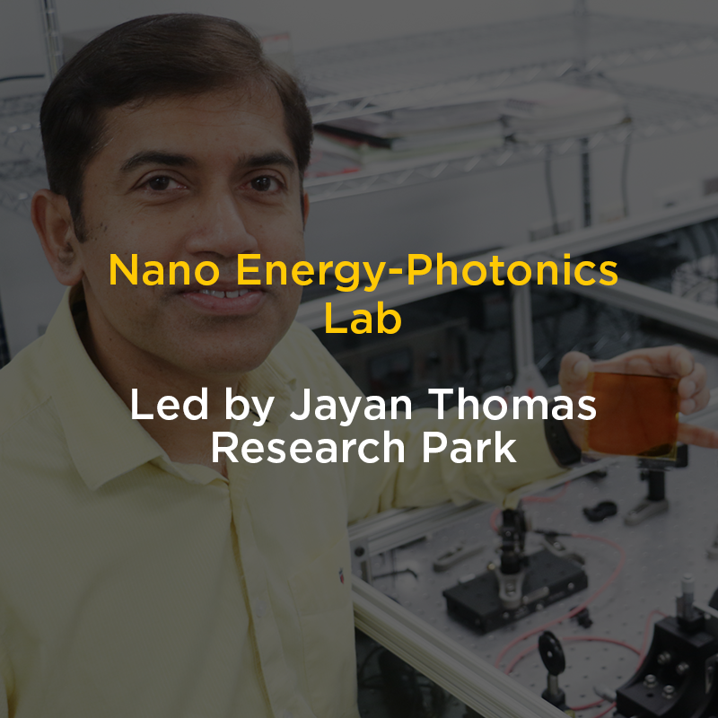 Nano Energy Photonics Lab Flier
