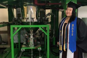 UCF MS MSE Student Sharon Park on the news