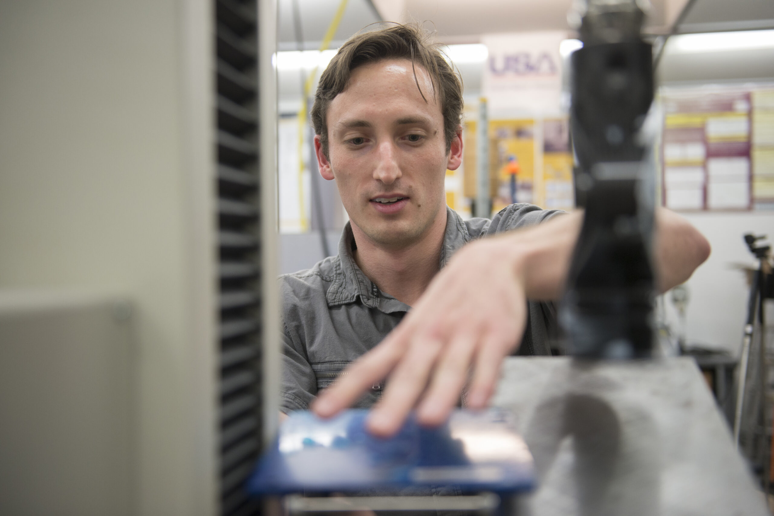 Student in Gordon's lab