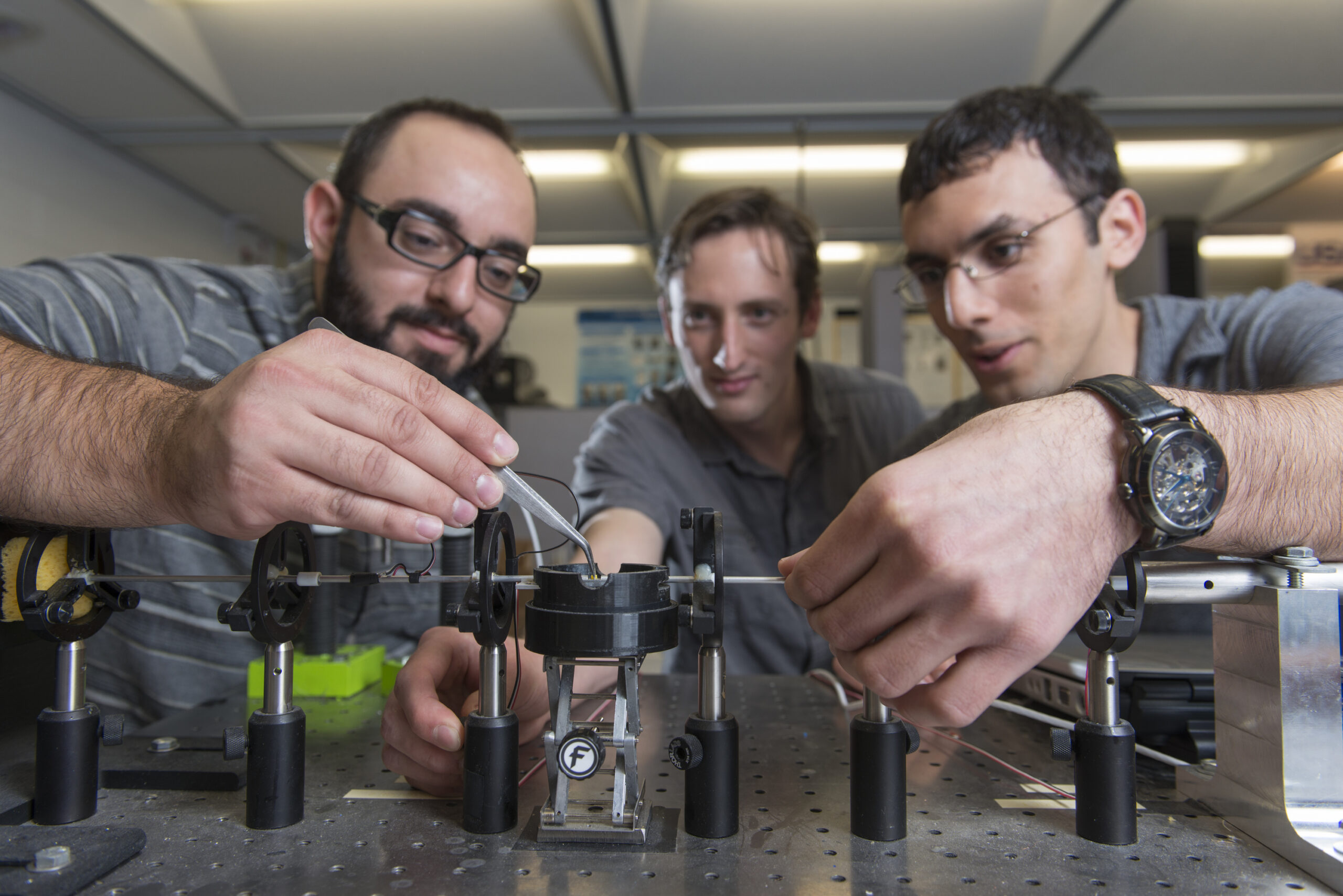 Students in Gordon's lab