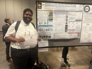 UCF Materials Science Undergraduate Wins Best Poster Award